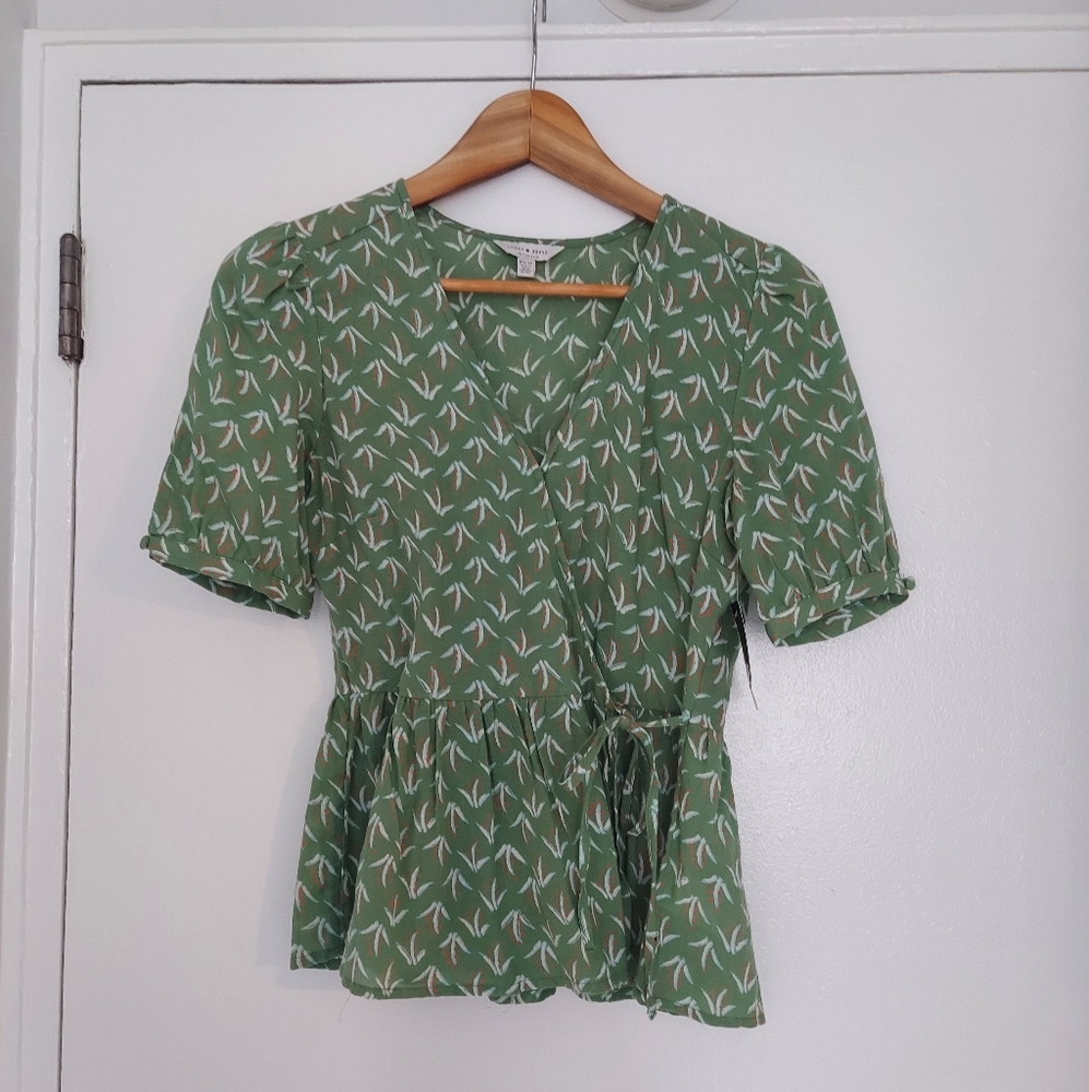 Lucky Wrap Top
